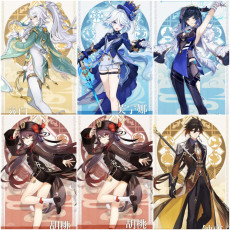 Asia|AR10|Zibai+Furina+Yelan+Hutao*C1+Zhongli|5 5-star characters|8-15 four-star characters|No birthday set, no email bound|Able to explore 100%|can log in normally immediately|Genshin Impact