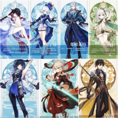 Asia|AR10|Columbina Hyposelenia+Furina+Neuvillette+Nahida+Yelan+Kazuha+Zhongli|7 5-star characters|8-15 four-star characters|No birthday set, no email bound|Able to explore 100%|can log in normally immediately|Genshin Impact