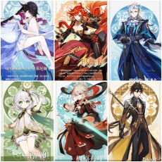 Asia|AR10|Columbina Hyposelenia+Mavuika+Neuvillette+Nahida+Kazuha+Zhongli|6 5-star characters|8-15 four-star characters|No birthday set, no email bound|Able to explore 100%|can log in normally immediately|Genshin Impact