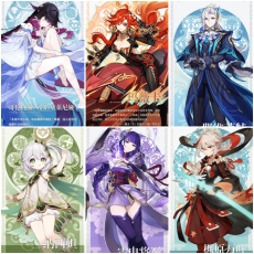 Asia|AR10|Columbina Hyposelenia+Mavuika+Neuvillette+Nahida+Raiden+Kazuha|6 5-star characters|8-15 four-star characters|No birthday set, no email bound|Able to explore 100%|can log in normally immediately|Genshin Impact