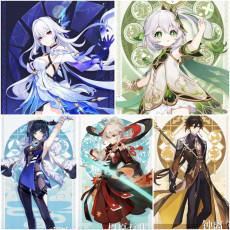 Asia|AR10|Skirk+Nahida+Yelan+Kazuha+Zhongli|5 5-star characters|8-15 four-star characters|No birthday set, no email bound|Able to explore 100%|can log in normally immediately|Genshin Impact