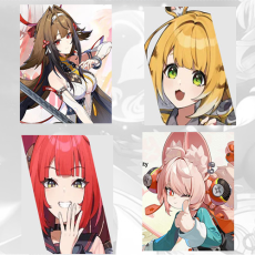 Asia|Female|lv 4-12|Ye Shunguang + Ju Fufu + Yuzuha + Zhao| Random 4 stars