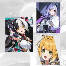 Asia|Female|lv 4-12| Dialyn + Vivian + Ju Fufu| Random 4 stars