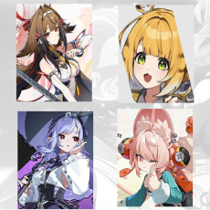 Asia|Female|lv 4-12|Ye Shunguang + Ju Fufu + Vivian + Zhao | Random 4 stars