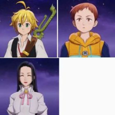 Asia |Meliodas+Gold+Kina| Fast Delivery