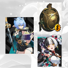 Asia|Female|lv 4-12| Lucia + Lucia Weapon + Dialyn| Random 4 stars