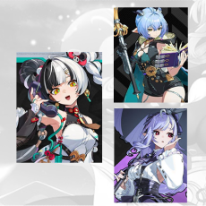 Asia|Female|lv 4-12| Dialyn + Lucia + Vivian| Random 4 stars