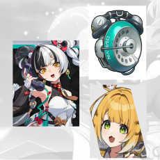 Asia|Female|lv 4-12| Dialyn + Dialyn Weapon + Ju Fufu| Random 4 stars