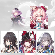 [Asia TL3-10]Female| Evernight + Hyacine + Ruan Mei + Sparkle + Bronya|Fast shipping