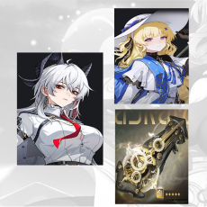 Asia|lv 4-10| Zani + Phoebe + Zani Weapon | Random 4 stars |