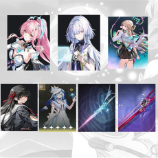 Asia|Aemeath + Mornye + Lynae + Chisa + The Shorekeeper + Aemeath Weapon + Chisa Weapon | Random 4 stars |Fast delivery