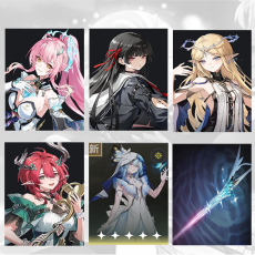 Asia|Aemeath + Chisa + Cartethyia + Ciaccona + The Shorekeeper + Aemeath Weapon | Random 4 stars |Fast delivery