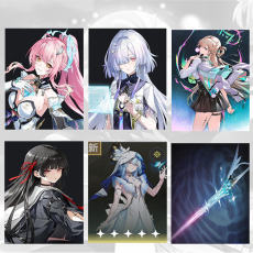 Asia|Aemeath + Mornye + Lynae + Chisa + The Shorekeeper + Aemeath Weapon | Random 4 stars |Fast delivery