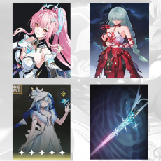 Asia|Aemeath + Phrolova + The Shorekeeper + Aemeath Weapon | Random 4 stars |Fast delivery