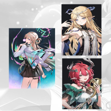 Asia|lv 4-10| Lynae + Cartethyia + Ciaccona | Random 4 stars |