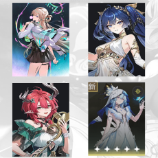 Asia|Lynae + iuno + Ciaccona + The Shorekeeper | Random 4 stars |