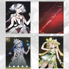 Asia|lv 4-10| Camellya + Camellya Weapon + The Shorekeeper + verina | Random 4 stars |