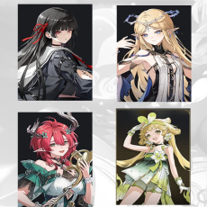 Asia|lv 4-10| Chisa + Cartethyia + Ciaccona + verina | Random 4 stars |