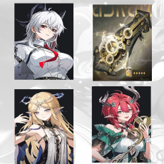 Asia|lv 4-10| Zani + Zani Weapon + Cartethyia + Ciaccona | Random 4 stars |