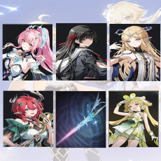 Asia lv 8| Aemeath + Chisa + Cartethyia + Ciaccona + Aemeath Weapon + verina | Random 4 stars |The novice pool is not used