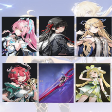 Asia lv 8| Aemeath + Chisa + Cartethyia + Ciaccona + Chisa Weapon + verina | Random 4 stars |The novice pool is not used