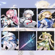 Asia lv 8| Aemeath + Zani + Phoebe + The Shorekeeper + Aemeath Weapon + verina | Random 4 stars |The novice pool is not used