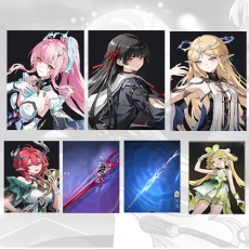 Asia lv 8| Aemeath + Chisa + Cartethyia + Ciaccona + Chisa Weapon + Cartethyia Weapon + verina | Random 4 stars |The novice pool is not used