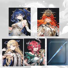 Asia|iuno + Augusta + Cartethyia + Ciaccona + Cartethyia Weapon | Random 4 stars |Fast delivery