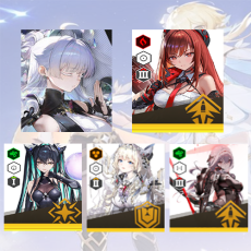 [Korea] Nayuta + Rapi:Red Hood + Little mermaid + Crown + Scarlet: Black Shadow + 1-6 Random SSR | Starter account, progressed up to 2-12 | email as a gift