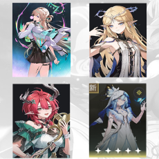 Asia|Lynae + Cartethyia + Ciaccona + The Shorekeeper | Random 4 stars |Fast delivery