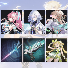 Asia lv 8| Aemeath + Mornye + Lynae + Aemeath Weapon + Lynae Weapon + verina | Random 4 stars |The novice pool is not used