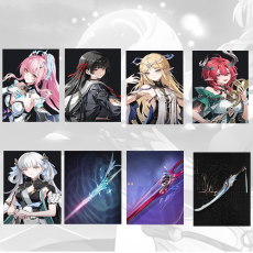 Asia lv 8| Aemeath + Chisa + Cartethyia + Ciaccona + Jinhsi + Aemeath Weapon + Chisa Weapon + Jinhsi Weapon | Random 4 stars |The novice pool is not used