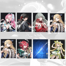 Asia lv 8| Aemeath + Chisa + Phrolova + Cartethyia + Cartethyia + Ciaccona + Cartethyia Weapon + verina | Random 4 stars |The novice pool is not used