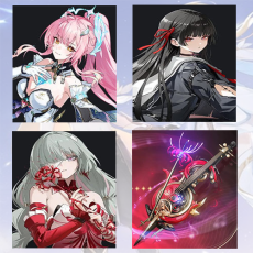 Asia lv 8| Aemeath + Chisa + Phrolova + Phrolova Weapon | Random 4 stars |The novice pool is not used