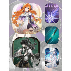 ASIA| Sigrika+Sigrika Weapons+QiuYuan++QiuYuan Weapons+The Shorekeeper+Random 5 stars+Randomfour-star character Fast Delivery