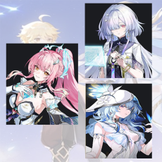 Asia lv 8| Aemeath + Mornye + The Shorekeeper | Random 4 stars |The novice pool is not used