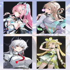 Asia lv 8| Aemeath + Lynae + Zani + verina | Random 4 stars |The novice pool is not used