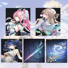 Asia lv 8| Aemeath + Lynae + iuno + Aemeath Weapon + iuno Weapon | Random 4 stars |The novice pool is not used