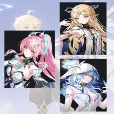 Asia lv 8| Aemeath + Cartethyia + The Shorekeeper | Random 4 stars |The novice pool is not used