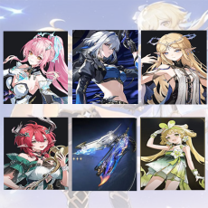 Asia lv 8| Aemeath + Galbrena + Cartethyia + Ciaccona + Galbrena Weapon + verina | Random 4 stars |The novice pool is not used