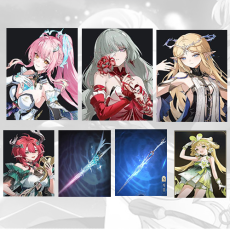 Asia lv 8| Aemeath + Phrolova + Cartethyia + Ciaccona + Aemeath Weapon + Cartethyia Weapon + verina | Random 4 stars |The novice pool is not used