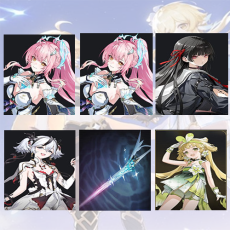 Asia lv 8| Aemeath + Aemeath + Chisa + Camellya + Aemeath Weapon + verina | Random 4 stars |The novice pool is not used