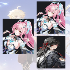 Asia lv 8| Aemeath + Aemeath + Chisa | Random 4 stars |The novice pool is not used