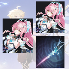 Asia lv 8| Aemeath + Aemeath + Aemeath Weapon | Random 4 stars |The novice pool is not used