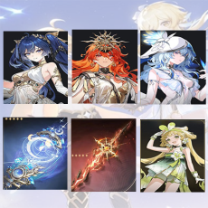 Asia lv 8| iuno + Augusta + The Shorekeeper + iuno Weapon + Augusta Weapon + verina | Random 4 stars |The novice pool is not used