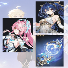 Asia lv 8| Aemeath + iuno + iuno Weapon | Random 4 stars |The novice pool is not used