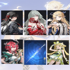 Asia lv 8| Chisa + Phrolova + Cartethyia + Ciaccona + Cartethyia Weapon + verina | Random 4 stars |The novice pool is not used