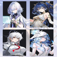 Asia lv 8| Mornye + iuno + Zani + The Shorekeeper | Random 4 stars |The novice pool is not used