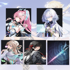 Asia| Aemeath + Mornye + Lynae + Chisa + Aemeath Weapon | Random 4 stars |The novice pool is not used