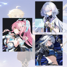 Asia lv 8| Aemeath + Mornye + Galbrena | Random 4 stars |The novice pool is not used